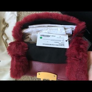 Furla Brand New fur bag